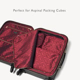 Hudson Cabin Suitcase Black Milled Pebble