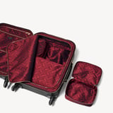 Hudson Cabin Suitcase Black Milled Pebble