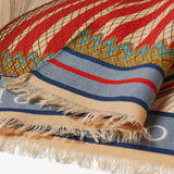 Merino & Silk Stole Neutral Up Up & Away