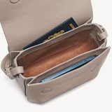 Ella Crossbody Moleskin Milled Pebble