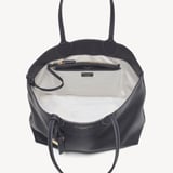 Hudson Tote Classic Navy Milled Pebble