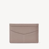 Hudson Slim Credit Card Holder Moleskin Milled Pebble