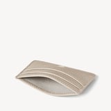 Slim Credit Card Holder Dove Grey Pebble