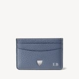Slim Credit Card Holder Heritage Blue Pebble