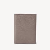 Double Fold Credit Card Holder Warm Grey Pebble