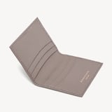 Double Fold Credit Card Holder Warm Grey Pebble