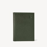 Double Fold Credit Card Holder Evergreen Pebble