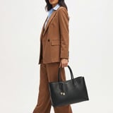 London Tote Black Pebble