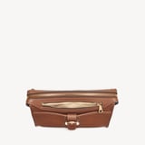 Bella Satchel Tan Milled Pebble