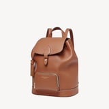 Hudson Small Backpack Tan Milled Pebble