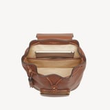 Hudson Small Backpack Tan Milled Pebble