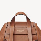 Hudson Small Backpack Tan Milled Pebble