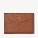Hudson Passport Cover Tan Milled Pebble