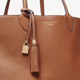 Hudson Tote Tan Milled Pebble