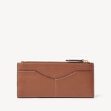 Large Hudson Wallet Tan Milled Pebble