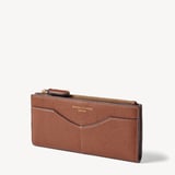Large Hudson Wallet Tan Milled Pebble