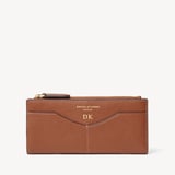 Large Hudson Wallet Tan Milled Pebble