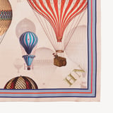 Up Up & Away Silk Scarf Neutral Pure Silk
