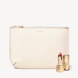 Large Ella Pouch Ivory Pebble