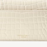 Mayfair®Clutch Ivory Patent Croc