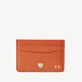 Slim Credit Card Holder Marmalade Pebble