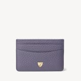 Slim Credit Card Holder Dusky Blue Pebble