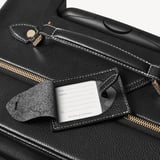 Hudson Cabin Suitcase Black Milled Pebble