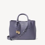 Midi London Tote Dusky Blue Pebble