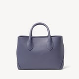 Midi London Tote Dusky Blue Pebble