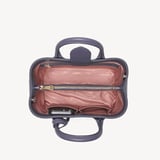 Midi London Tote Dusky Blue Pebble