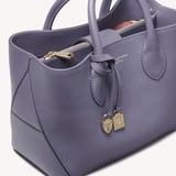 Midi London Tote Dusky Blue Pebble