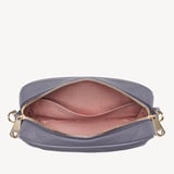 Alice Dusky Blue Quilted Nappa