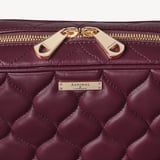 Alice Garnet Quilted Nappa