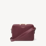 Camera Crossbody with Changeable Straps Garnet Pebble
