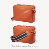 Camera Crossbody with Changeable Straps Marmalade Pebble