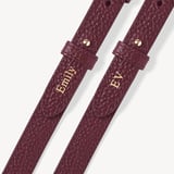 Camera Crossbody with Changeable Straps Garnet Pebble