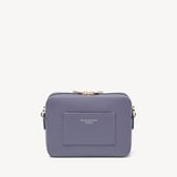 Camera Crossbody with Changeable Straps Dusky Blue Pebble