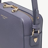 Camera Crossbody with Changeable Straps Dusky Blue Pebble