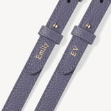 Camera Crossbody with Changeable Straps Dusky Blue Pebble