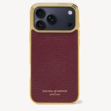 iPhone 18 Pro Max Case Garnet Pebble