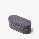 Handbag Tidy All Deep Shine Dusky Blue Small Croc