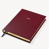 2027 A4 Day to Page Diary Garnet Pebble