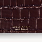 2027 A4 Day to Page Diary Deep Shine Amazon Brown Croc