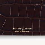 2027 A4 Week to View Diary Deep Shine Amazon Brown Croc