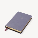 2027 A5 Day to Page Diary Dusky Blue Pebble