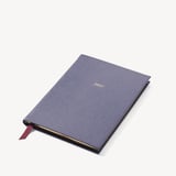 2027 A5 Week to View Diary Dusky Blue Pebble