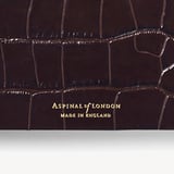 2027 A5 Week to View Diary Deep Shine Amazon Brown Croc