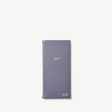 2027 Slim Pocket Diary Dusky Blue Pebble