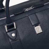Boston Duffle Travel Bag Navy Pebble