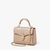 Mini Mayfair® Soft Taupe Patent Croc